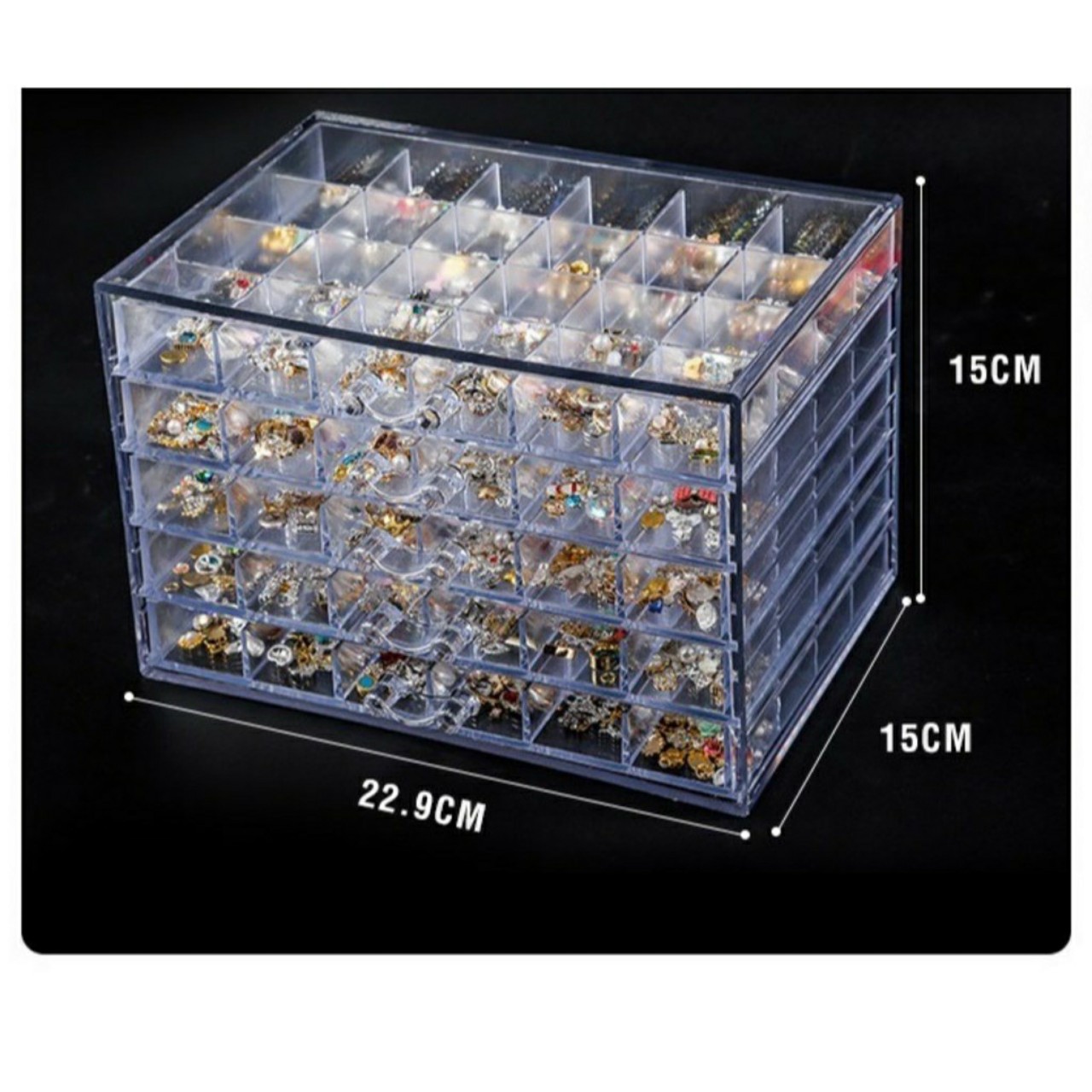 [HCM]Hộp đựng đá 120 ô 5 tầng