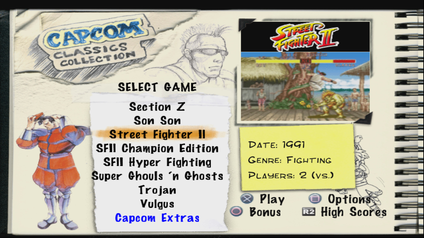 Game PS2 - Bộ 22 Game Kinh Điển - Capcom Classic Vol. 1