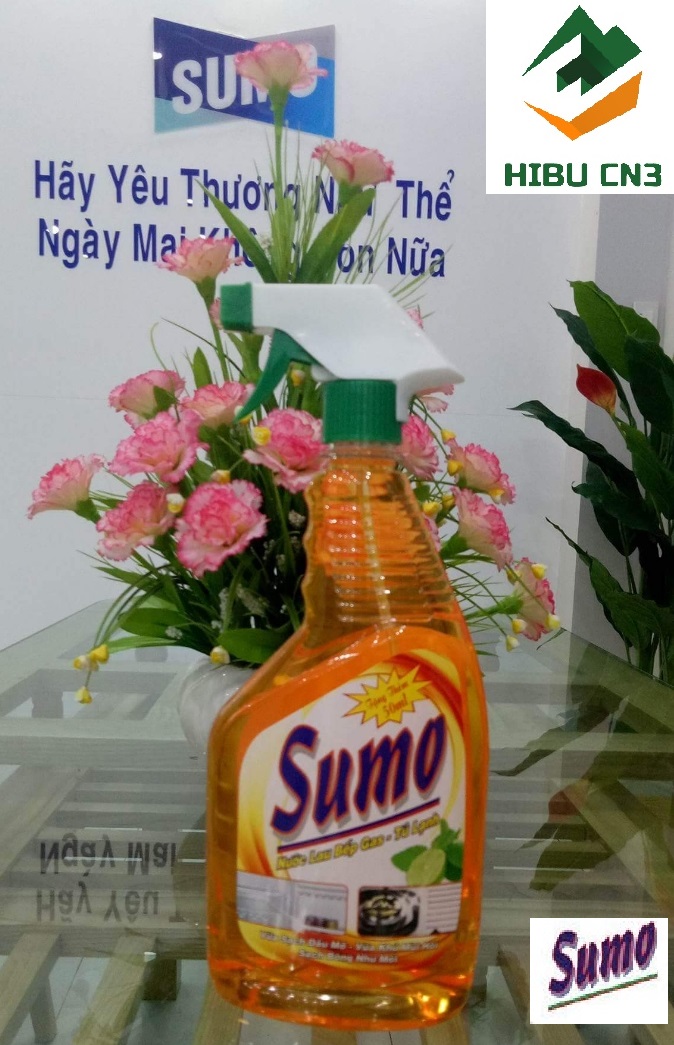 [HCM]Chai Nước Lau Bếp Gas -Tủ Lạnh Sumo 800ml