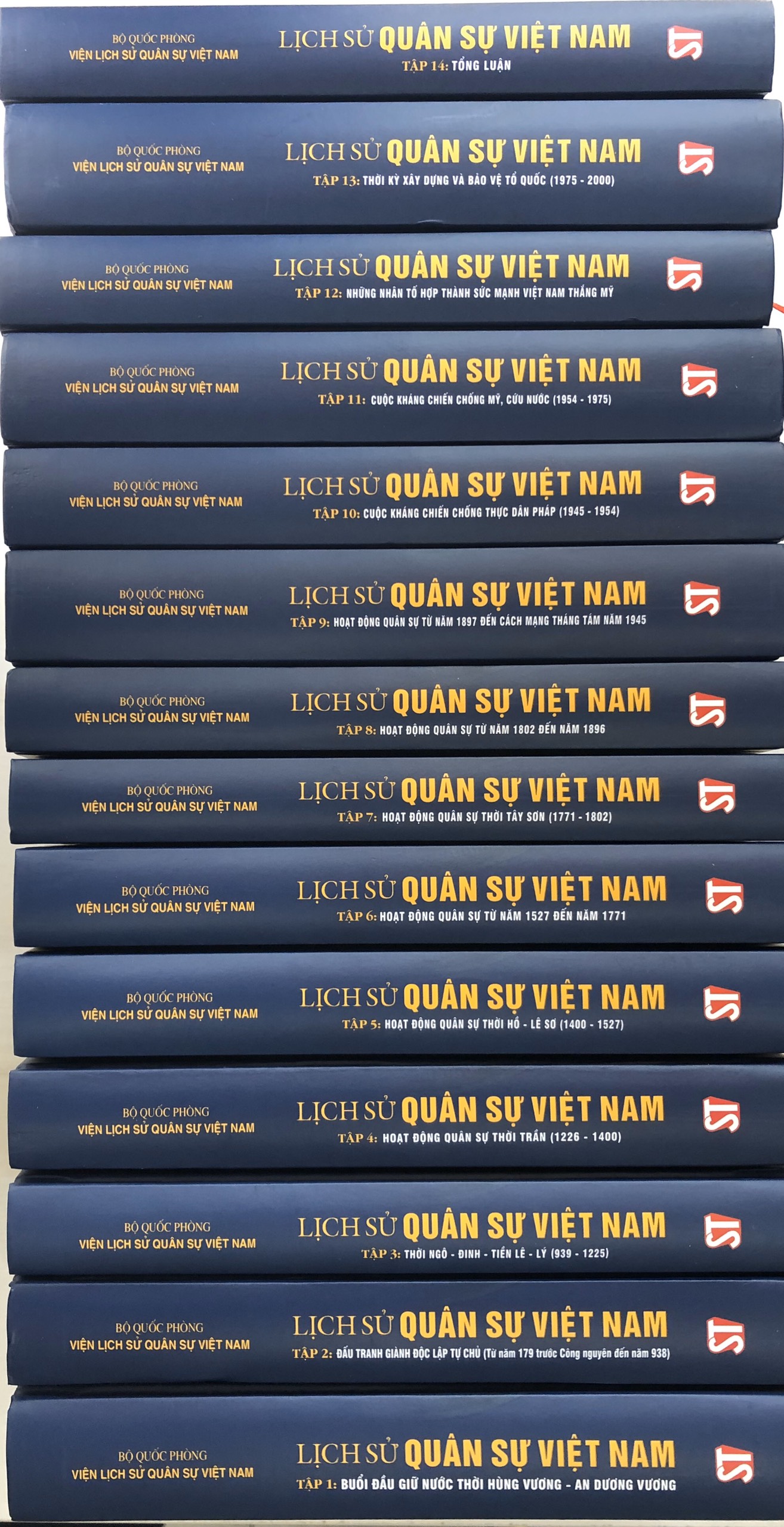 Lịch Sử Quân Sự Việt Nam (Trọn Bộ 14 Tập)