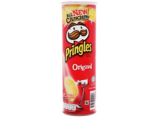 Snack Khoai Tây Pringles Vị Tự Nhiên Lon 107g