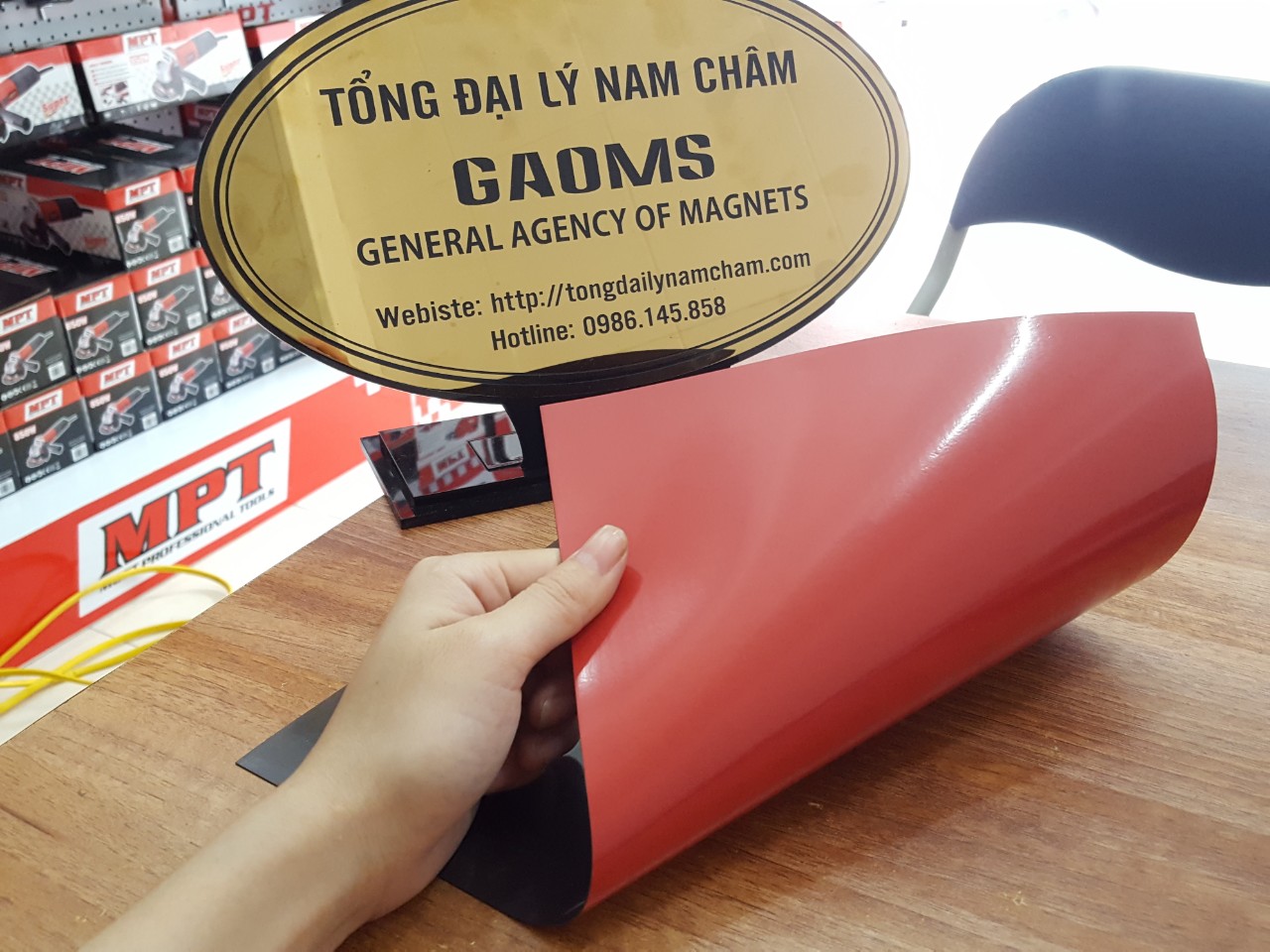 Tấm nam châm dẻo A4 các màu ( giá 1 tấm )