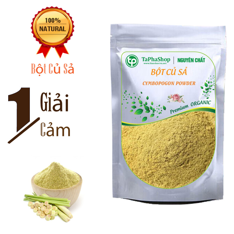 [HOT] Bột củ sả sắt lát 100g - Thảo Dược Tấn Phát