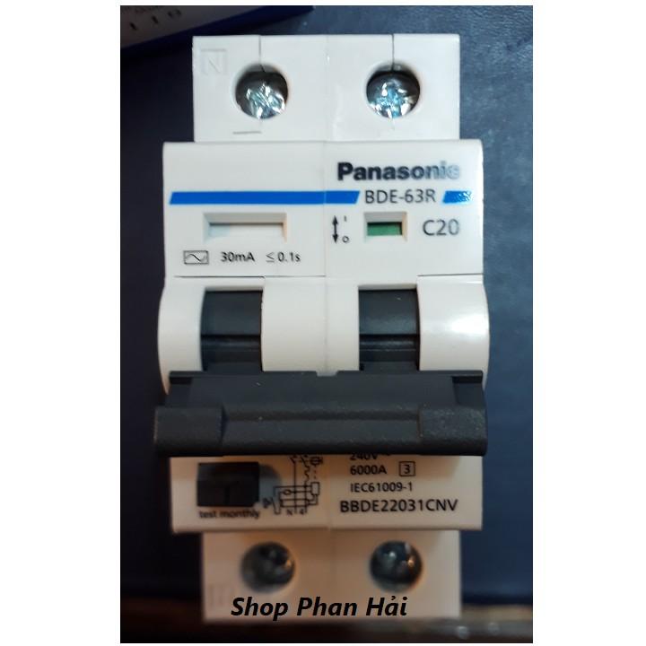 [HCM]CB CHỐNG GIẬT PANASONIC 20A 30MA BBDE 22031CNV