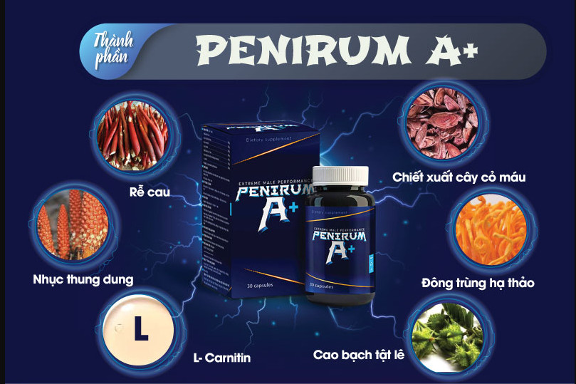 Penirum A+ Cải Thiện Kích Cỡ Cậu Chủ Kéo Dài Thời Gian