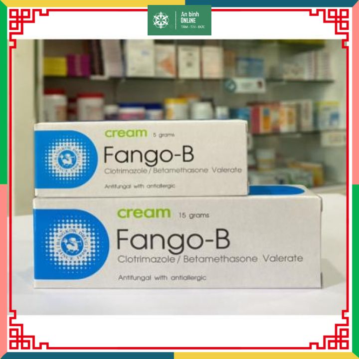 Kem thoa lang ben, nấm Fango-B Thái Lan 15gr