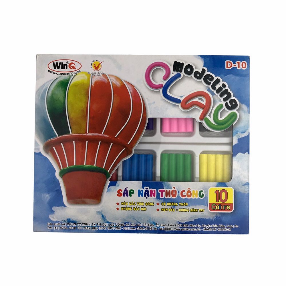 ĐẤT NẶN ĐẤT SET 10 MÀU WINQ