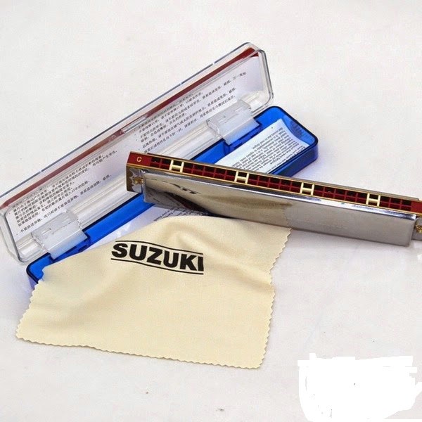 Kèn harmonica tremolo Suzuki Study 24 key C