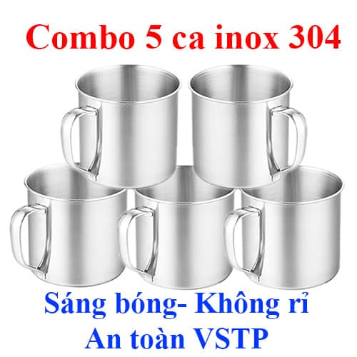 Ca inox 304 không rỉ, an toàn VSTP ca số 7