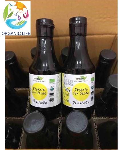 Nước tương đậu nành hữu cơ Lumlum Organic Soy Sauce