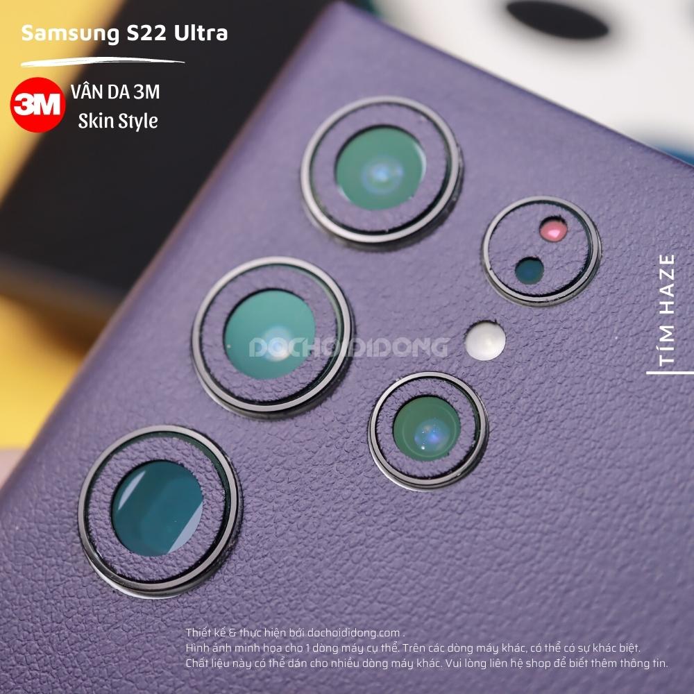 [Màu Tím Haze] Miếng Dán Skin 3M Vân Da Các Dòng Samsung Note 8 Note 9 Note 10 Note 20 Plus Ultra 5G