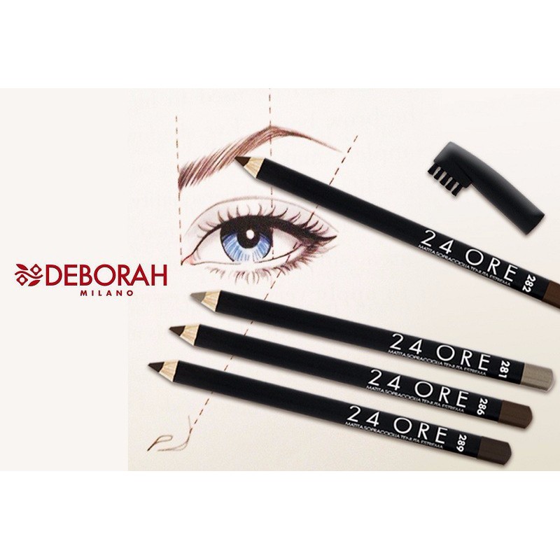 [CHÍNH HÃNG][TẶNG CHÌ ĐỊNH HÌNH CHÂN MÀY TRỊ GIÁ 250K] Bộ Kẻ Chân Mày Deborah Eyebrow Kit 02