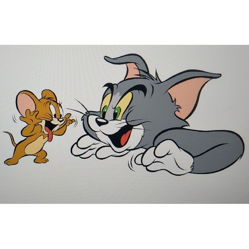 Tem dán tom và jerry,tem dán xe tải