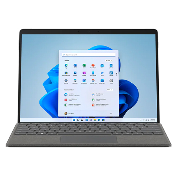Surface Pro 8 Platinum + Graphite, i5 1135G7, 8GB RAM, 256GB SSD (New)