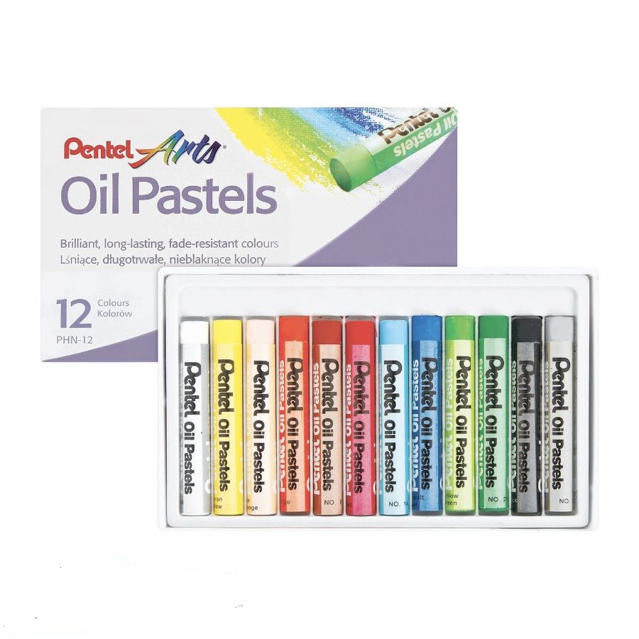 Sáp dầu pentel 12-16-25-36-50 màu