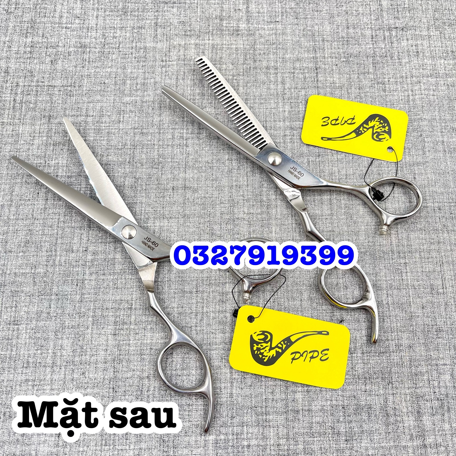 PIPE Kéo Cắt Tóc Cao Cấp Nhật Bản 6.0in Thép S440C Chất Lượng Cao Độ Sắc Bén Thiết Kế Tay Cầm Tiện Lợi
