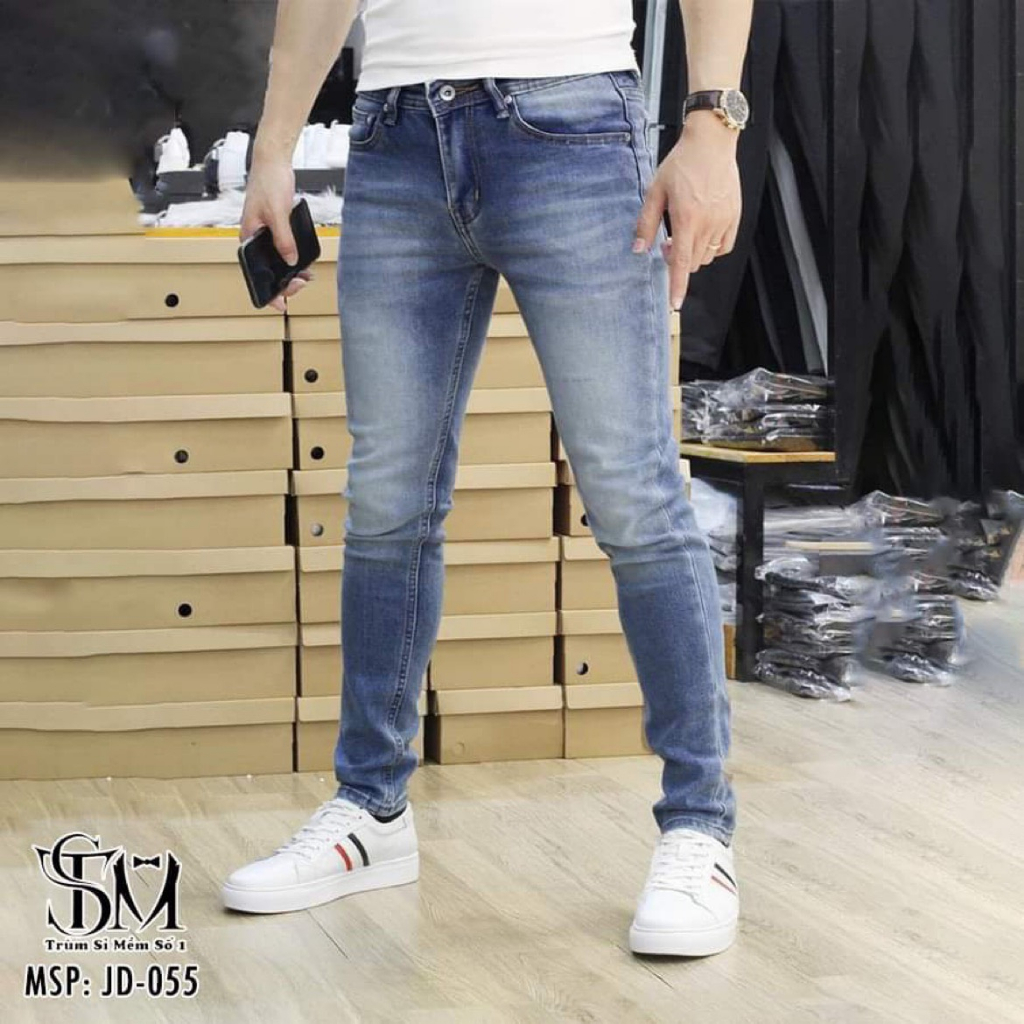 Quần Jean Nam Chất Bò Cao Cấp Jean Co Giãn 4 Chiều Cực Đẹp Form Dáng Chuẩn Chất Liệu Mềm Mại Phong Cách Ngầu Bụi Bặm Zenko MQK 004