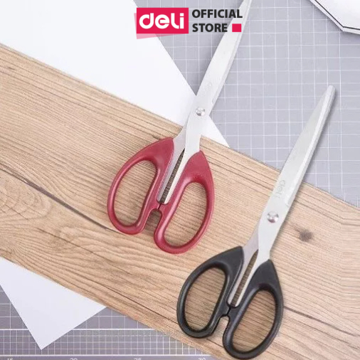 Kéo văn phòng, kéo thủ công 175mm DELI - E6009