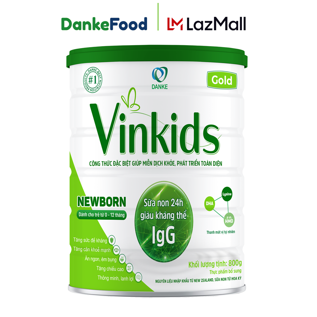 Sữa Vinkids Newborn 380g, 800g