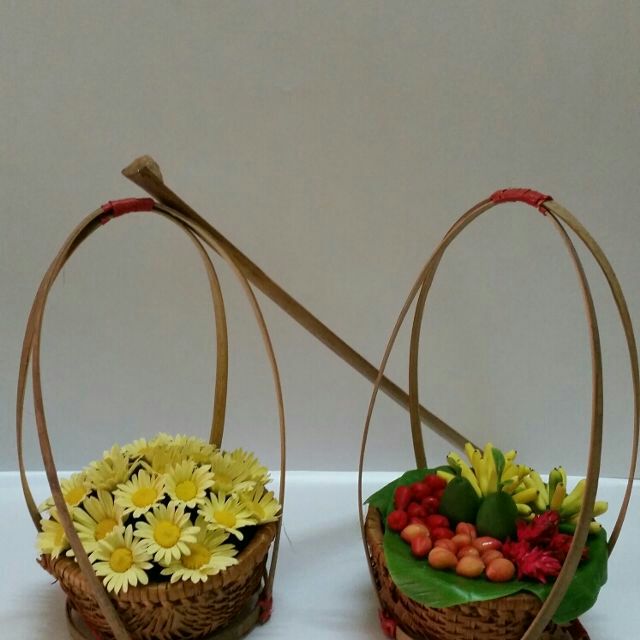 Quang gánh trang trí size 35*15cm