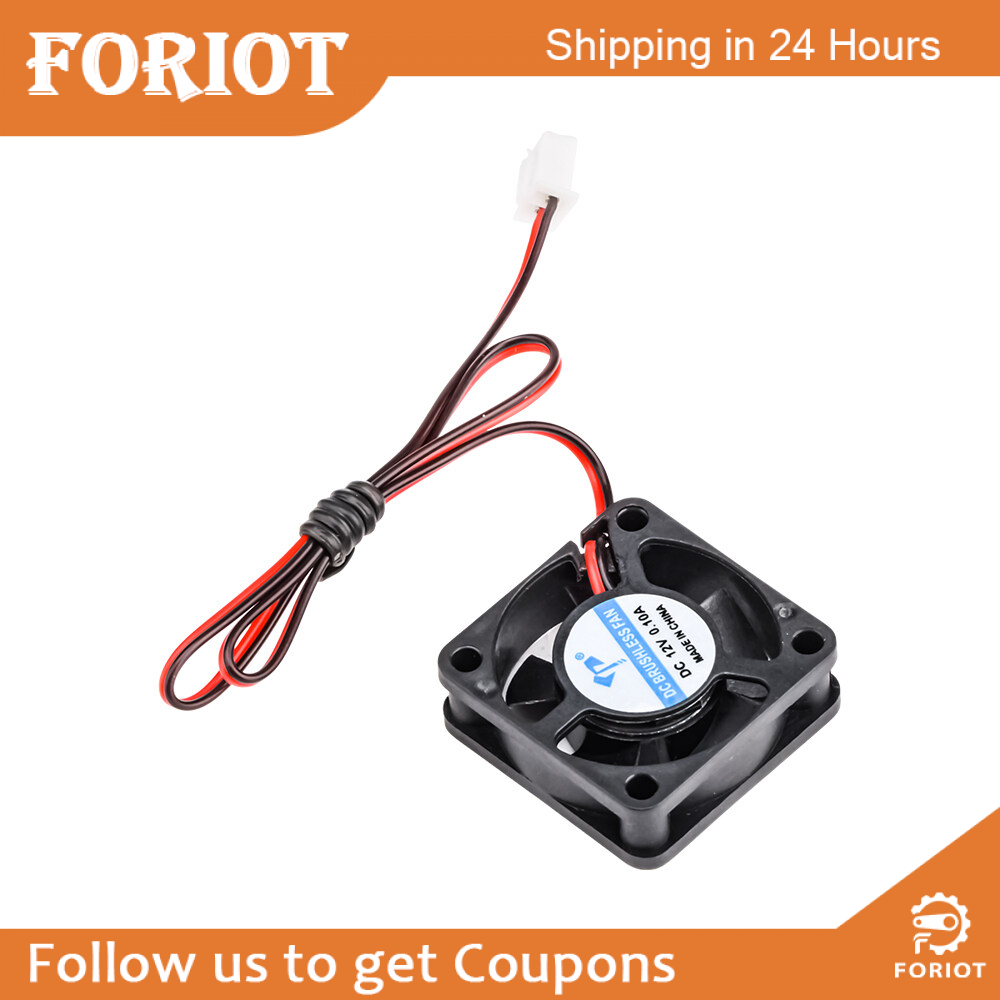 Foriot Quạt Làm Mát CPU Máy Tính DC3010 DC 5V Quạt Làm Mát Mini Hai Dây Cho Máy In 3D Máy Chiếu Xe Hơi