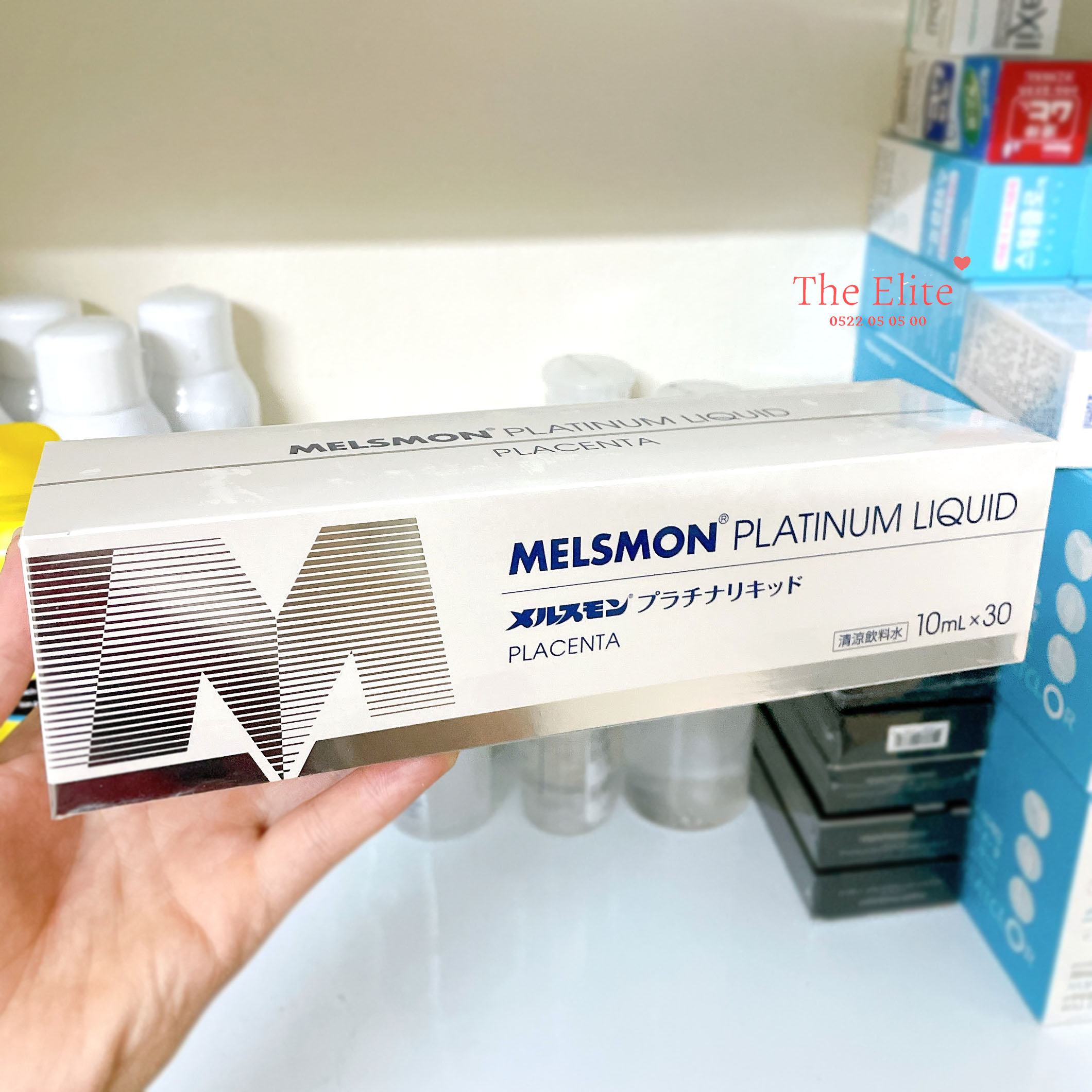 Nhau thai ngựa melsmon platinum liquid placenta