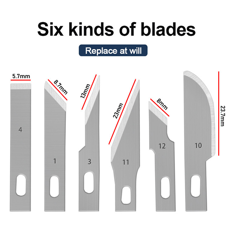 Bộ dao khắc trổ đa năng 7in1