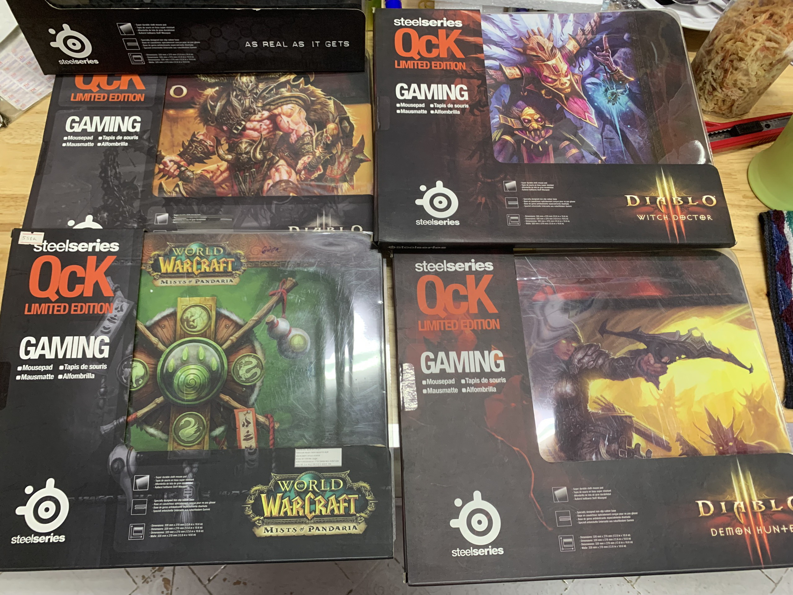 Bàn di lót chuột Steelseries Qck LIMITED EDITION
