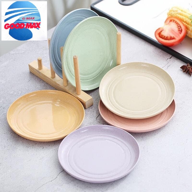 SET 6 ĐĨA LÚA MẠCH AN TOÀN GMAX, 6 MÀU KHÁC NHAU