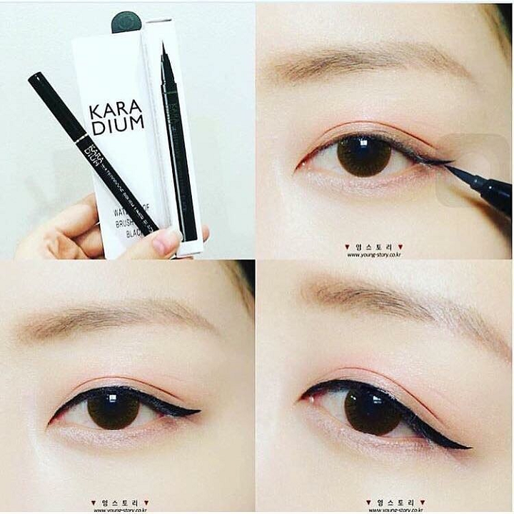 Bút dạ kẻ mắt nước Karadium hàn quốc