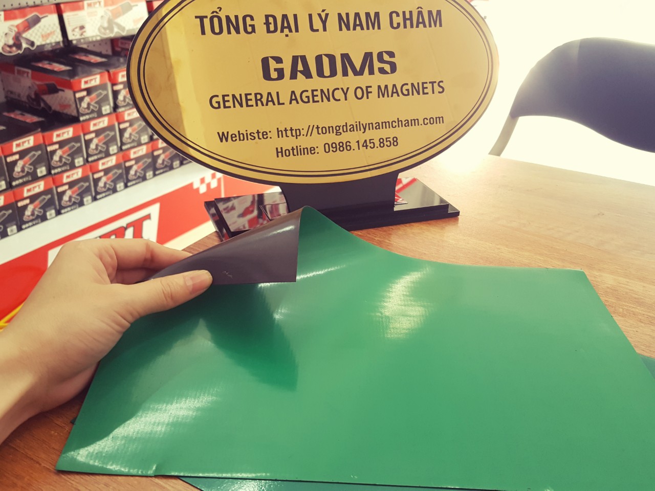 Tấm nam châm dẻo A4 các màu ( giá 1 tấm )