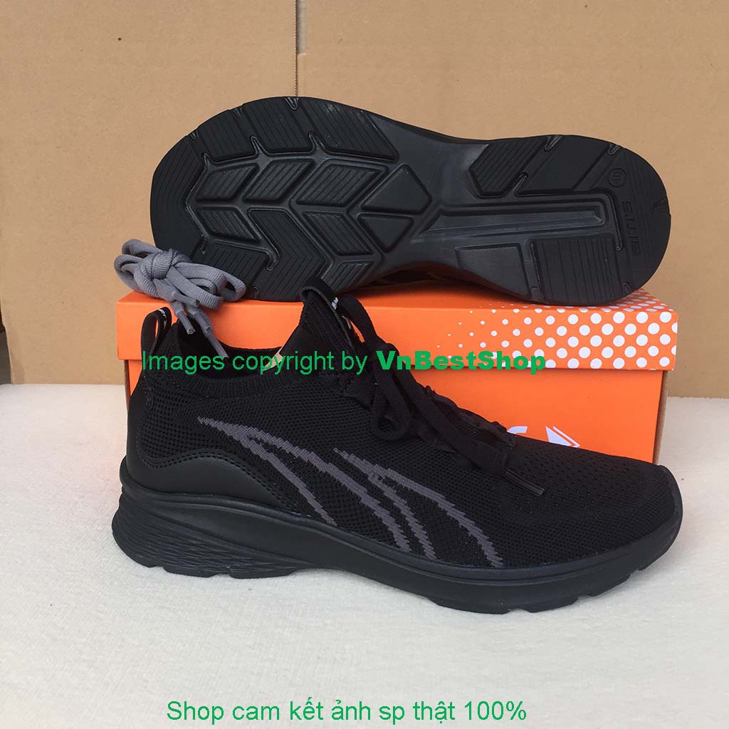 Giày Thể Thao Nam - Nữ Hunter Core DSMH09400DEN/DSWH09400DEN (Đen)