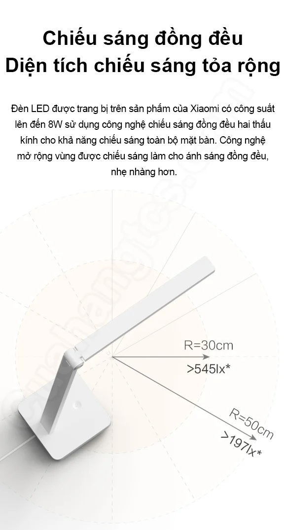 Đèn bàn Xiaomi Mijia lite chống cận