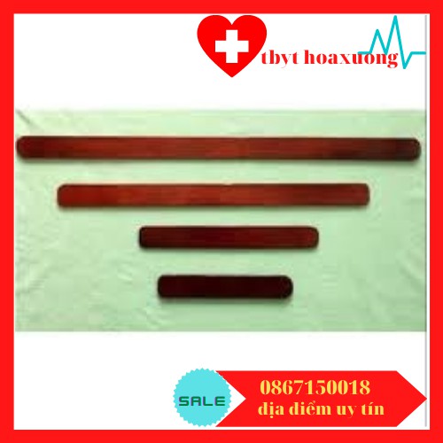Bộ nẹp gỗ y tế- 4 cái