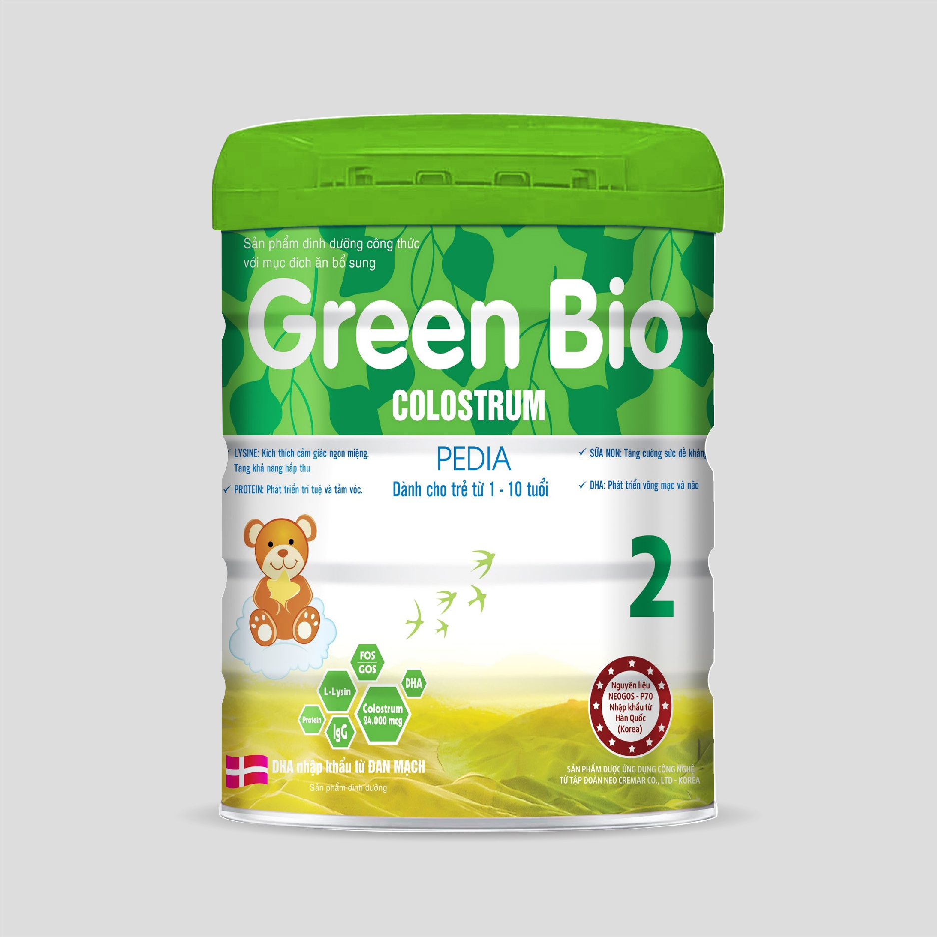 Sữa GREEN BIO PEDIA – 900Gr