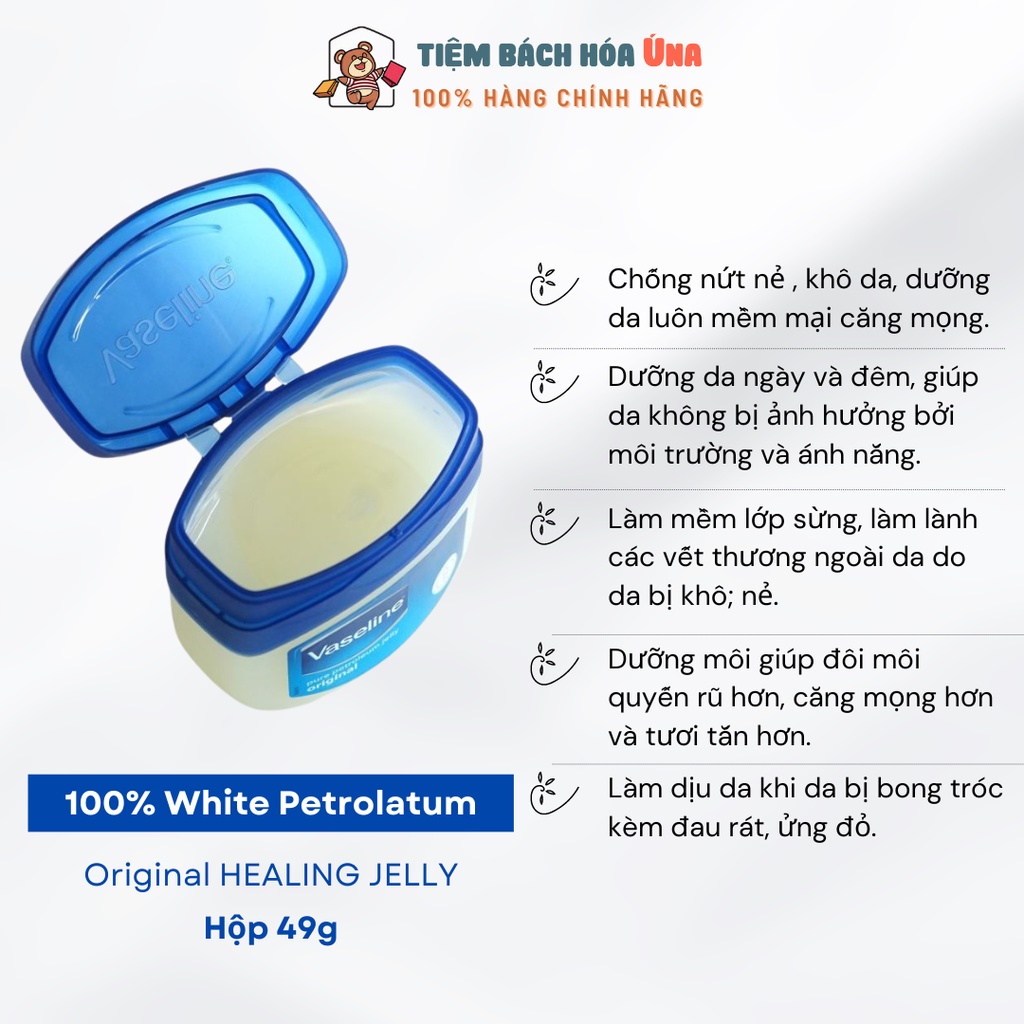 Sáp dưỡng ẩm VASELINE đa năng 49g