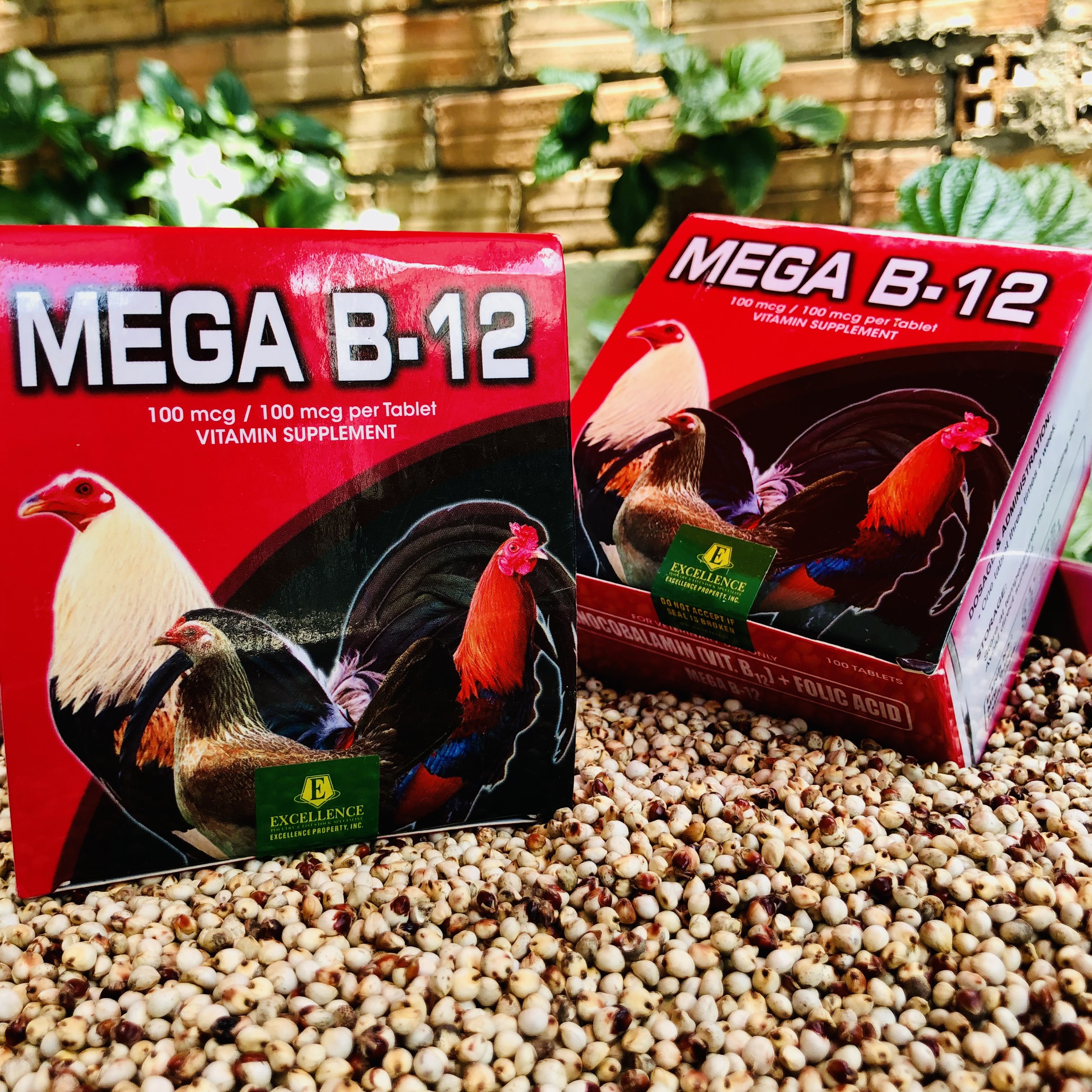 Mega B12 dinh dưỡng cho gà đá