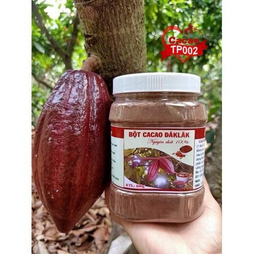 1KG BỘT CA CAO ĐĂK LẮC CAO CẤP NGON SÁNH MỊN