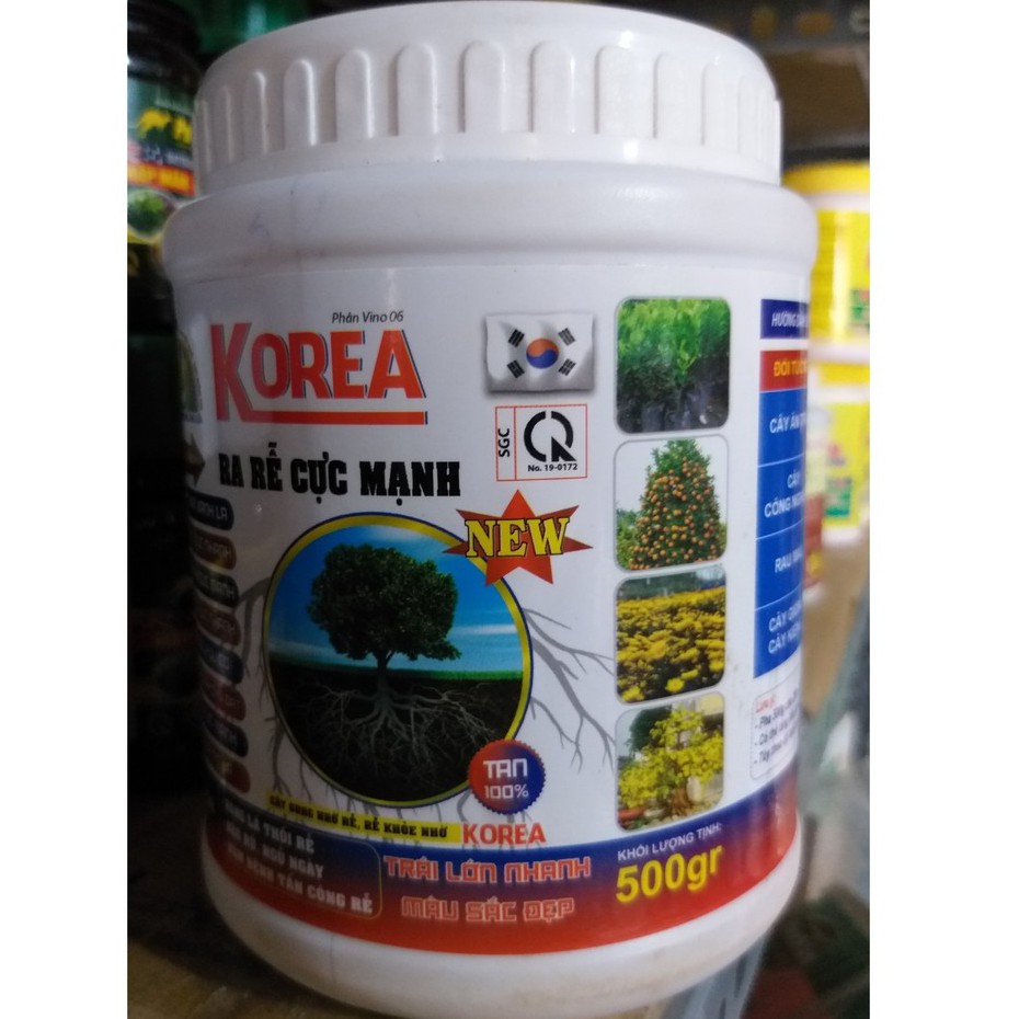 Phân Bón Lá Ra Rễ Cực Mạnh KOREA (500gr)