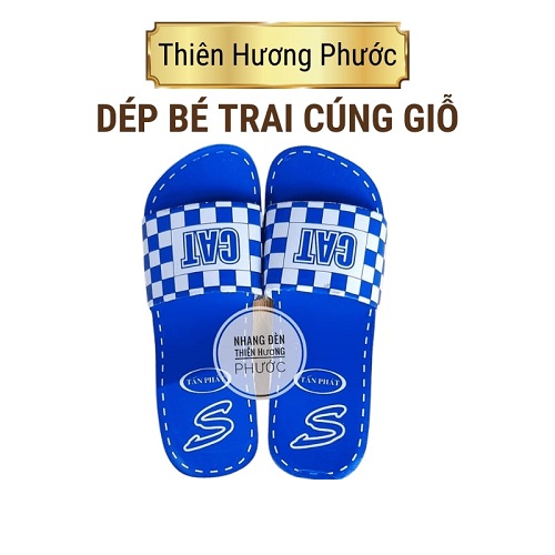 Dép bé trai cúng đám giỗ hàng thường