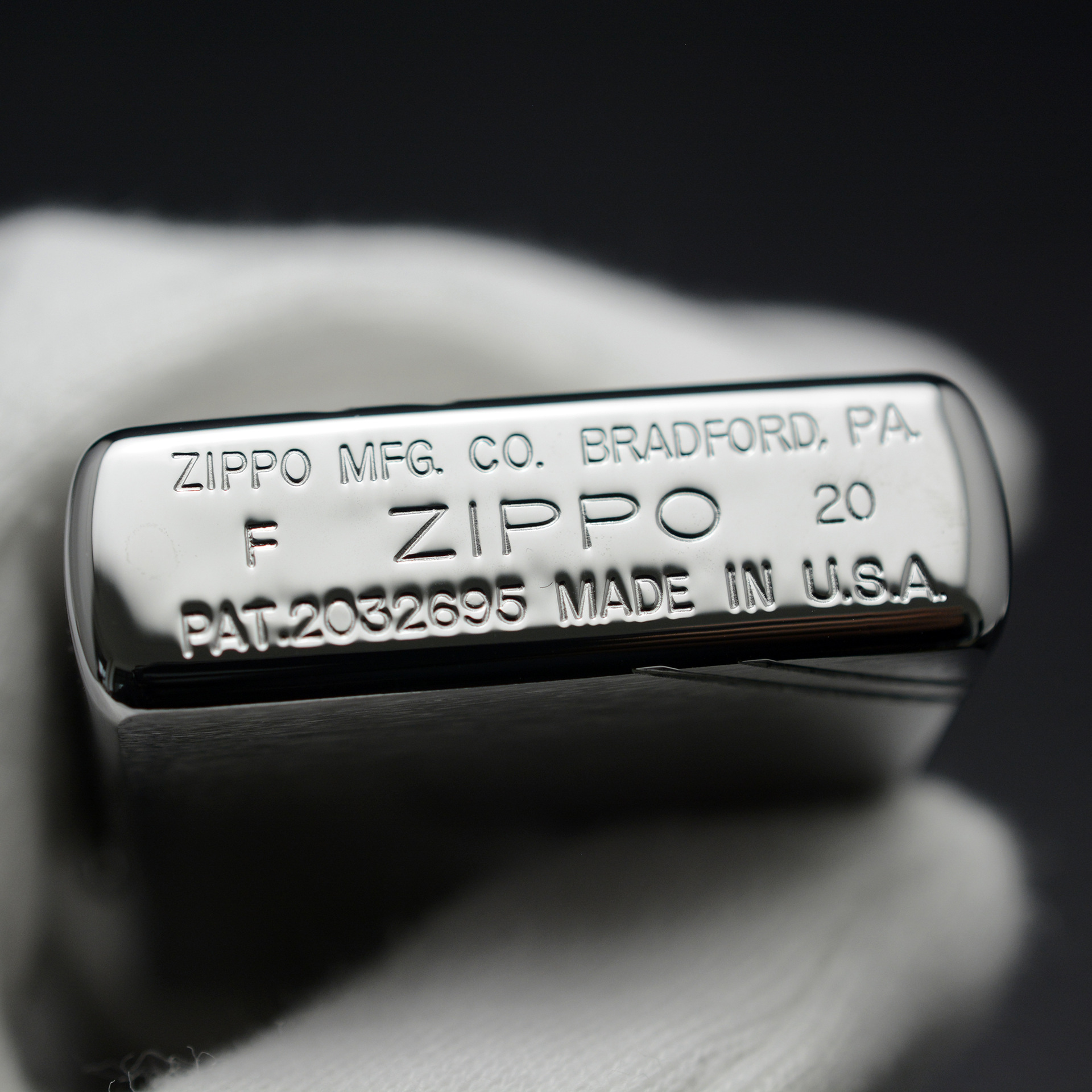 [HCM]Bật lửa Zippo Vintage Brushed Chrome  - Chính hãng USA có tem đỏ