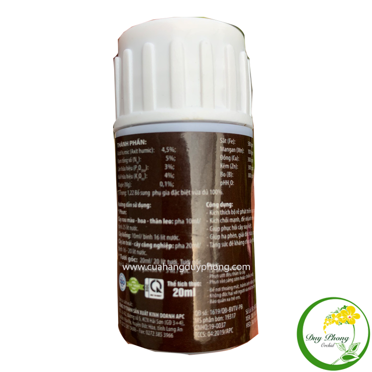 ROOTS POWER - 20ml | Phân Bón Lá NPK Sinh Học