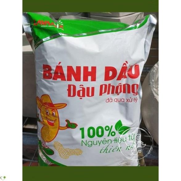 Phân Bánh Dầu Đậu Phộng - Nguyên Chất Ép lấy dầu từ đậu phộng -