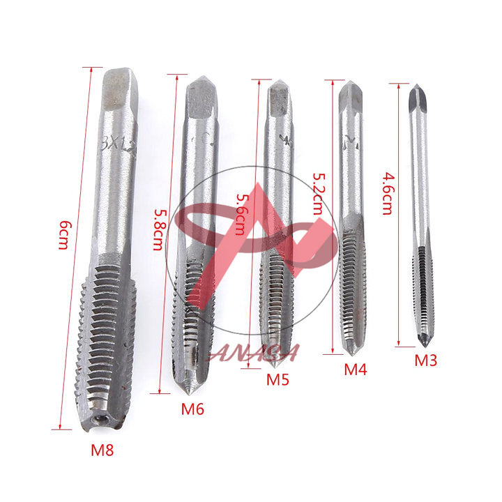 Bộ 2 Mũi Taro (Mũi Tạo Ren) Các Loại