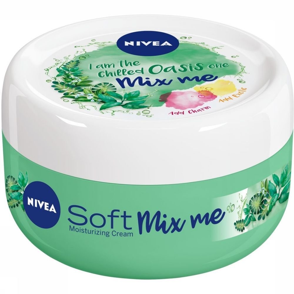 Kem dưỡng ẩm Nivea Soft Mix me 100ml - Đức (Vàng)