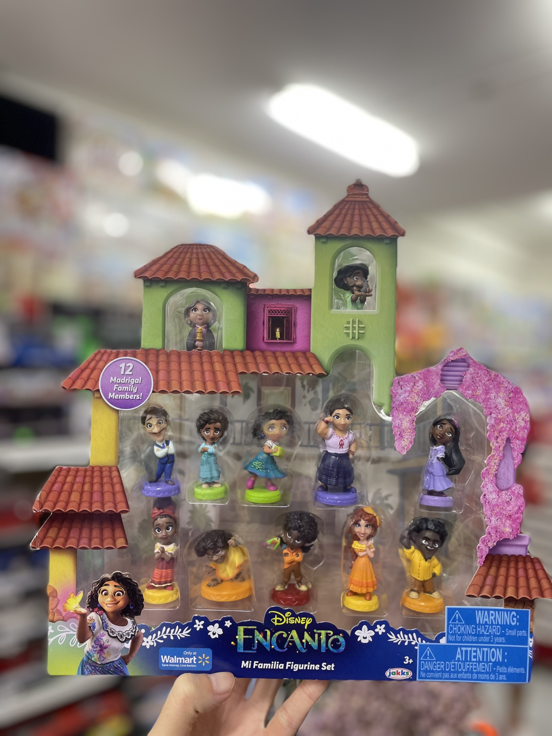 Bộ đồ chơi búp bê Encanto Disney Mi Familia Figurine Doll Playset, 12 Pieces