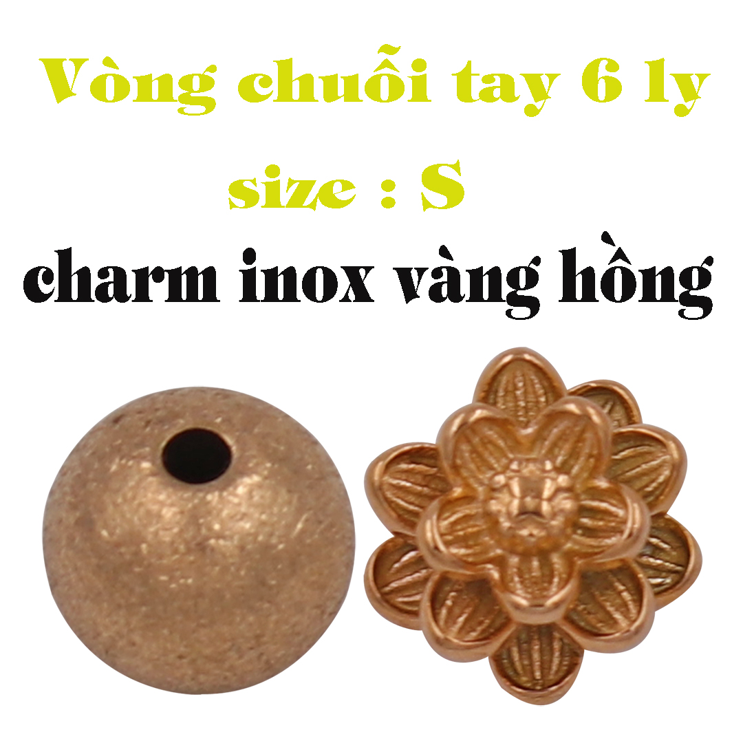 Bracelet white coral charm flower lotus stainless steel and 2 bi-hand chain Feng Shui 868, ring hand chain Feng Shui