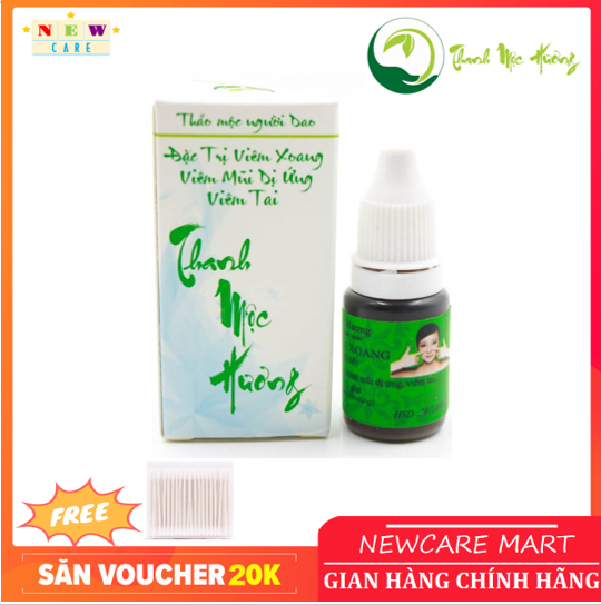Viêm Xoang Thanh Mộc Hương - Tặng bông tăm gói 100U