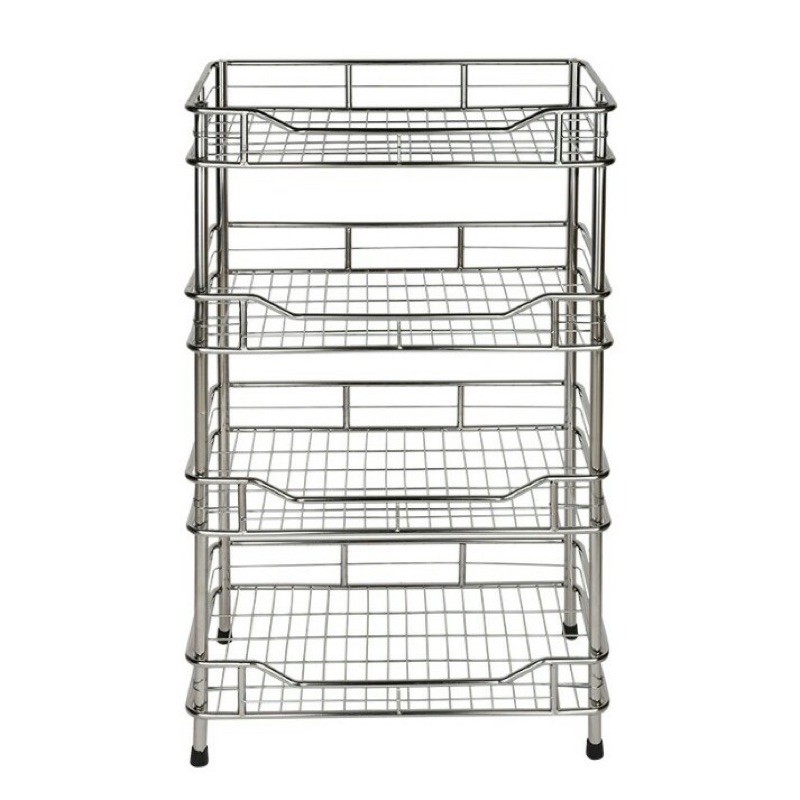 kệ chén inox đứng 2 tầng 3 tầng 4 tầng
