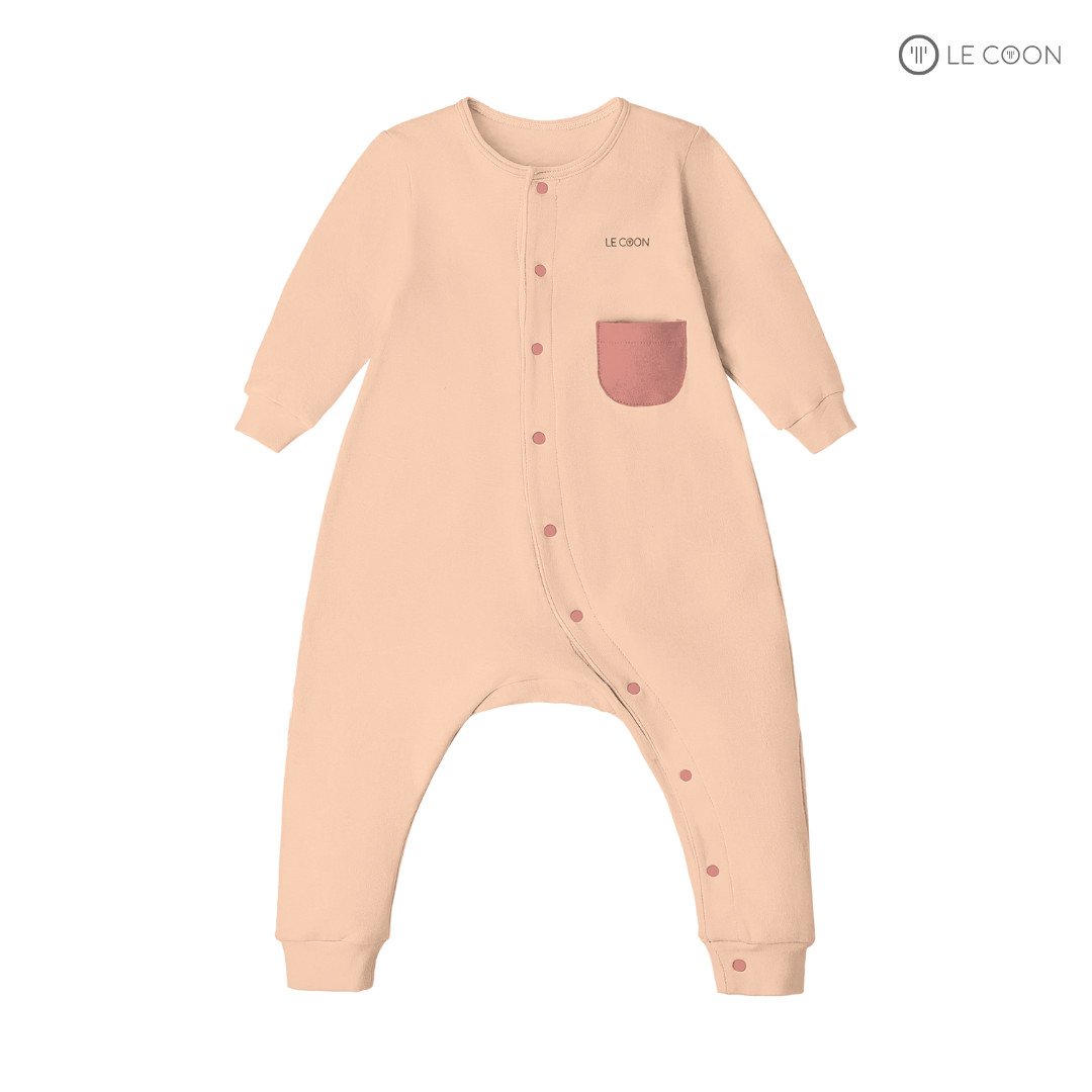 LE COON | Bodysuit Cúc Bấm Bên| COMFY | 0-3 tuổi